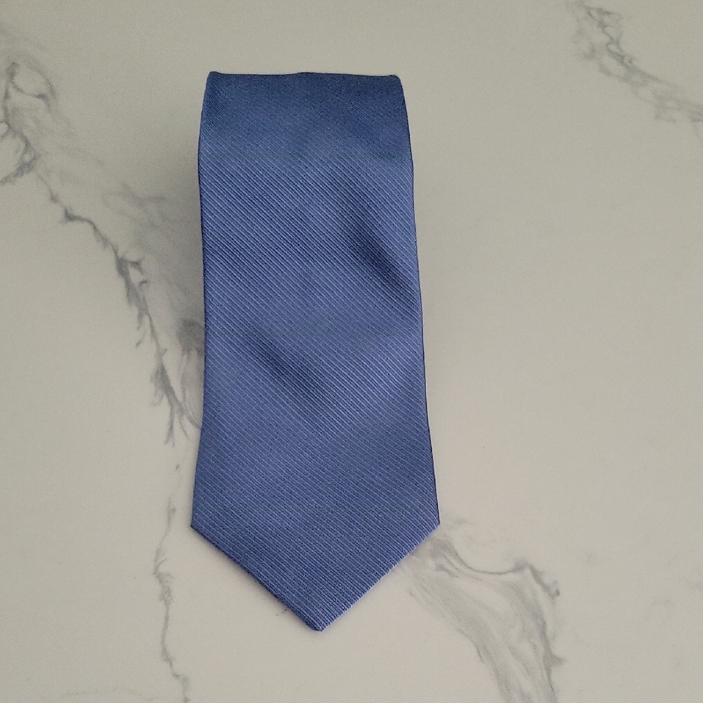 J. Crew Blue Classic Preppy Silk Tie